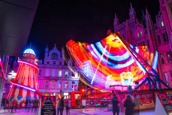 The Christmas Village in Aberdeen