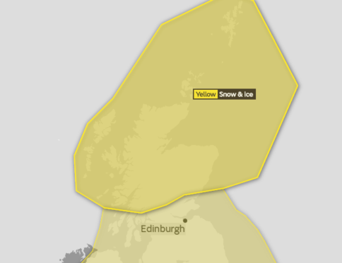 The Met Office has issued a yellow warning over anticipated snow and ice in the north and north-east.