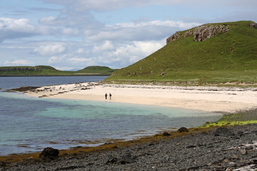 Claigan Coral Beach: Perfect for a family picnic, and perhaps even a swim if the weather is on your side