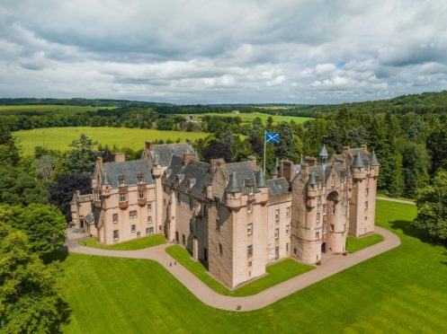 Fyvie Castle, near Turriff in Aberdeenshire