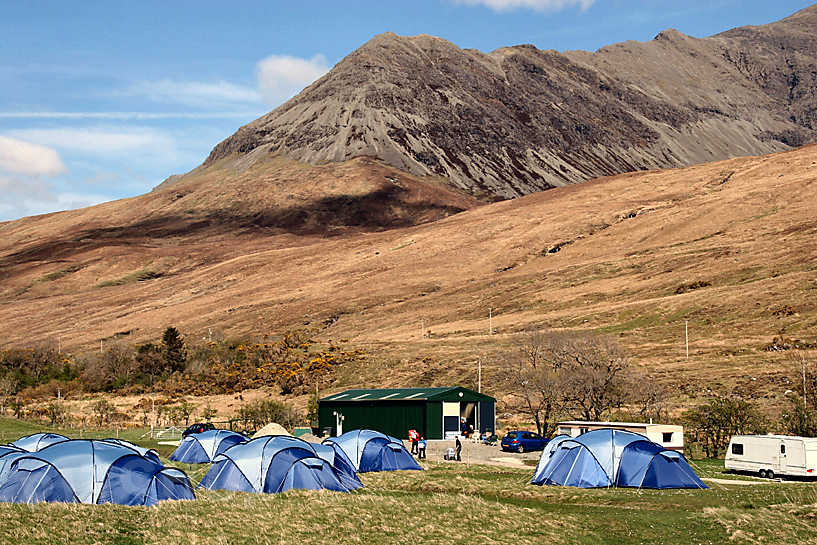 Pensioner Francis Johnson was last seen at the Glenbrittlle campsite.