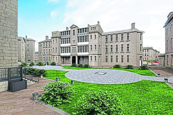 Award-winning developer Charlie Ferrari has unveiled his vision of how the proposed revitalisation of the historic Woolmanhill Hospital site in Aberdeen could look.