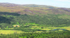 A locator of where the Dundreggan Rewilding Centre is proposed.