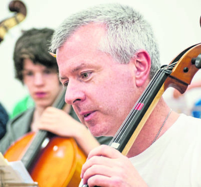 John Mustard, Moray Councils head of music instruction services, quit in protest at a proposed 85% price rise for lessons.