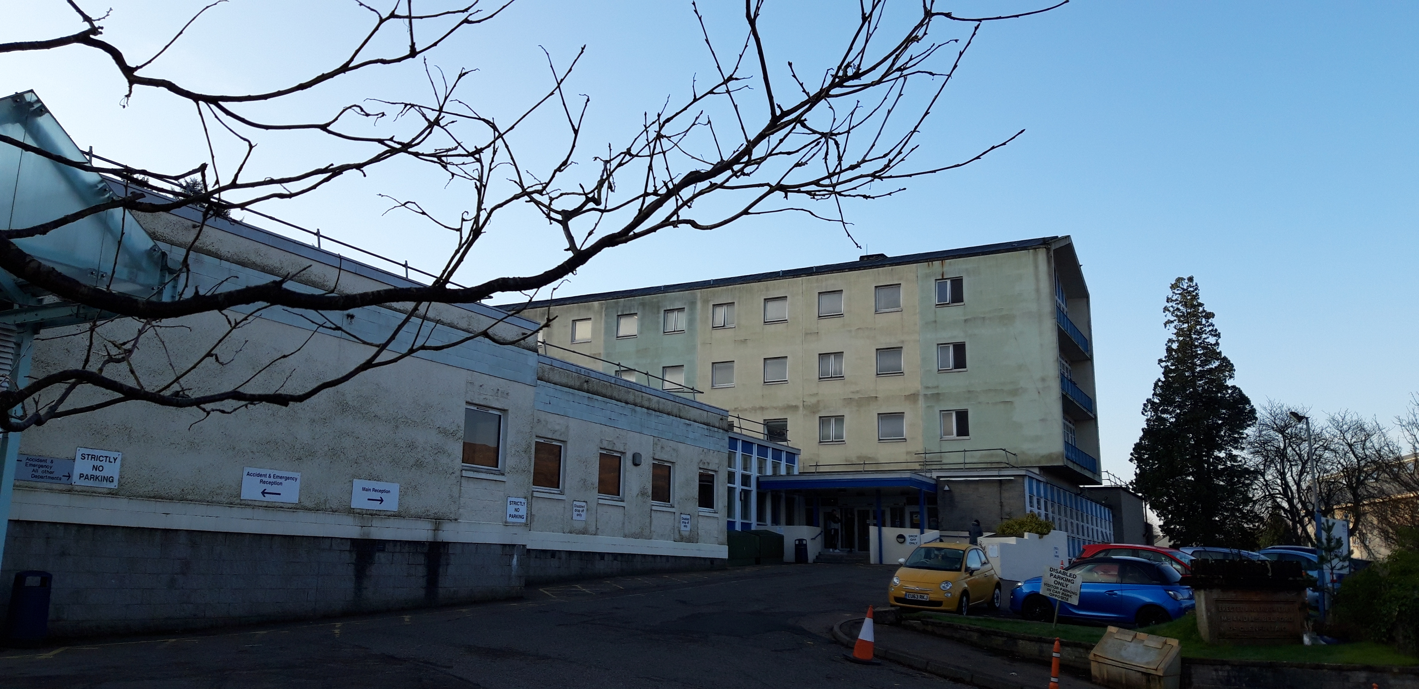When will it be rebuilt? Belford Hospital "on track" for 2023 rebuild.
