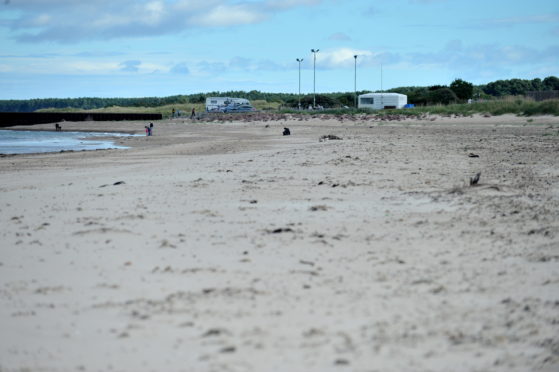 Nairn west beach.
Picture by David Whittaker-Smith.