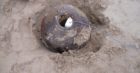 Unexploded Bomb on Balmedie Beach