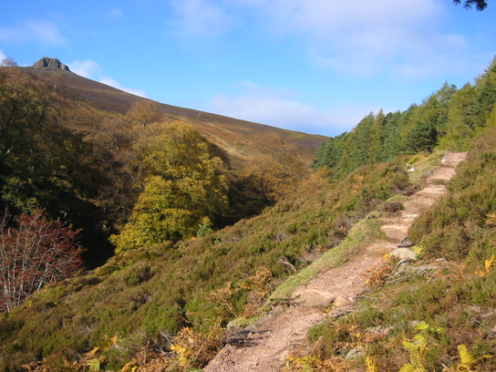 Clachnaben footpath