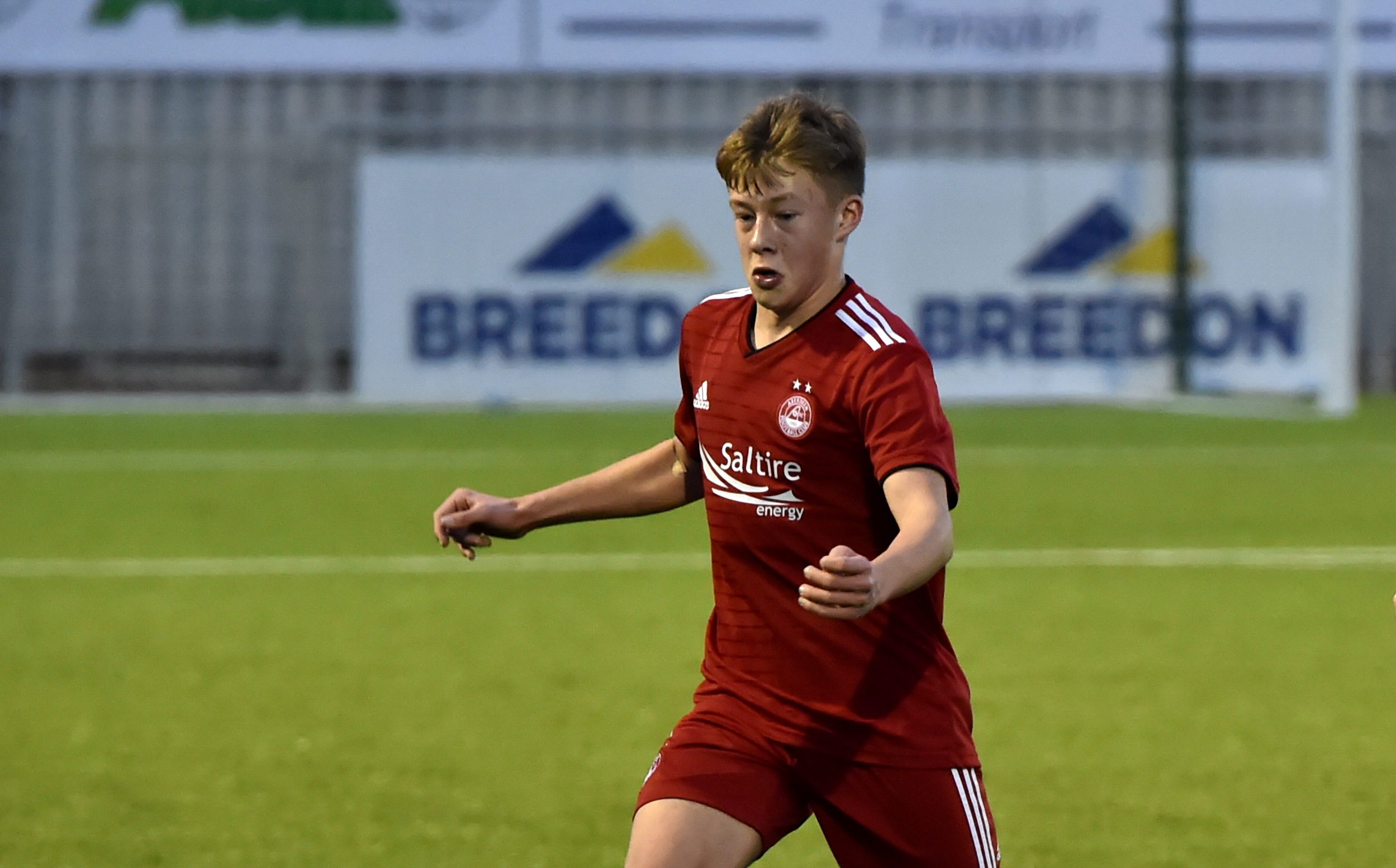Connor Barron opened the scoring for Aberdeen.