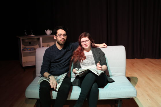 Inverness College students presented a heart wrenching play about cancer.