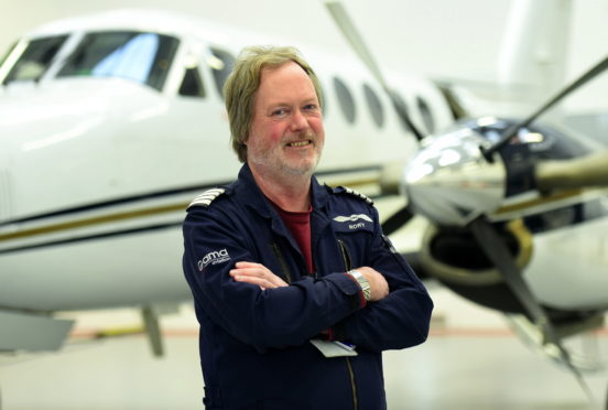 Rory Macdonald has been an Air Ambulance pilot for 25 years.