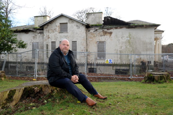 Gavin Esslemont has launched the Save Westburn House Action Group, designed to take over Westburn House .