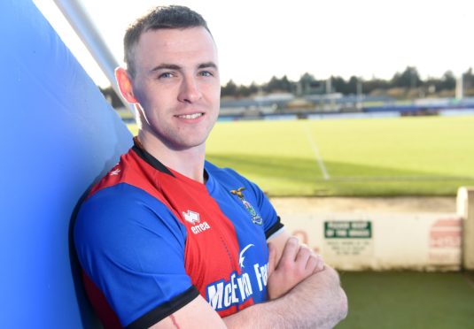 Former Caley Thistle midfielder Darren McCauley.