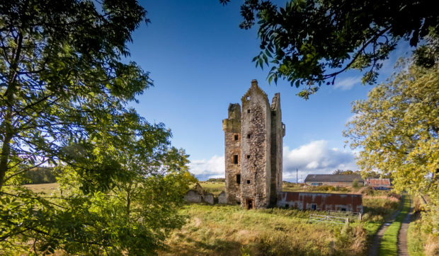 Fairburn Tower near Muir of Ord.