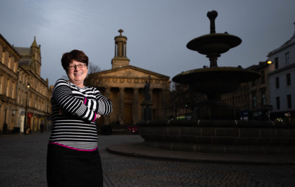 Gill Neill, Elgin BID manager.