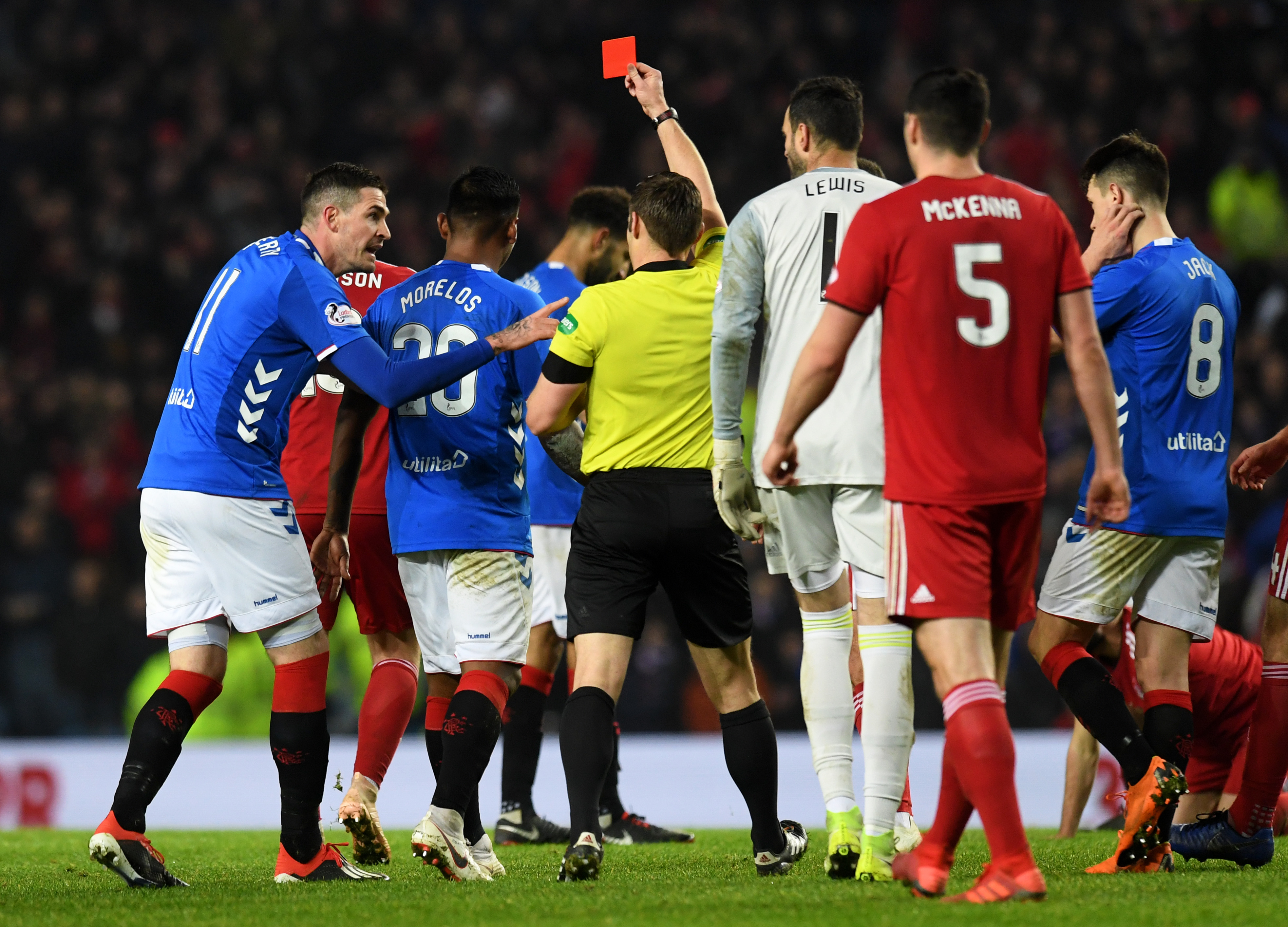 Aberdeen could face Rangers again in the Scottish Cup.