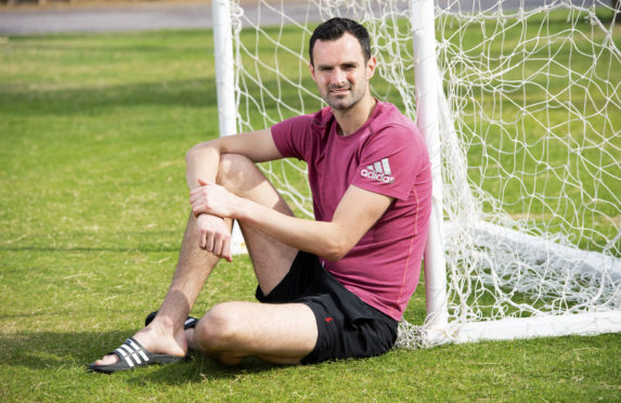 Aberdeen goalkeeper Joe Lewis.