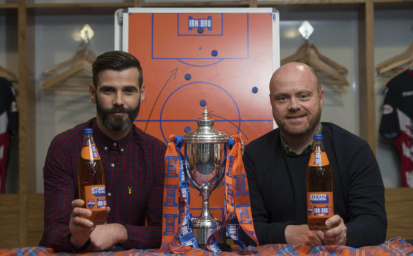 Stuart Kettlewell and Steven Ferguson lead Ross County into the IRN-BRU Cup final tomorrow.