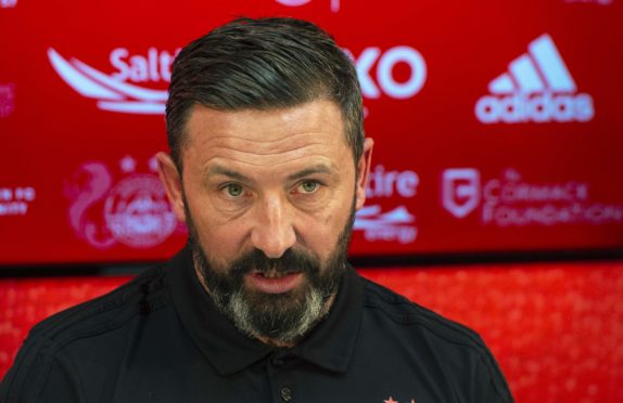 Aberdeen manager Derek McInnes.