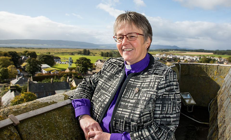 Rev Susan Brown of Dornoch Cathedral.
