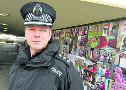 Chief Inspector Colin Gough of Police Scotland. Picture by Sandy McCook.