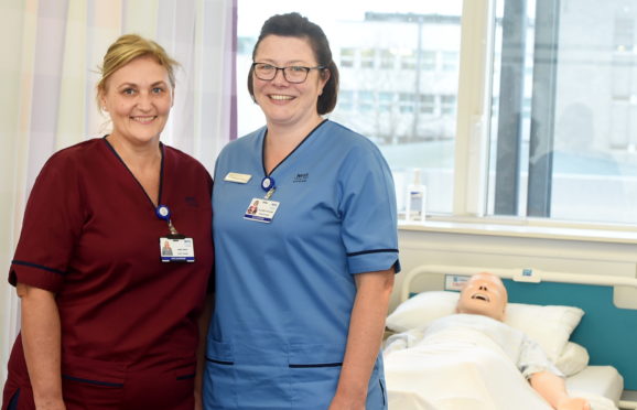NHS Grampian has hailed the success of its latest Australian recruitment drive. Pictured are Jane Ewen, left, and Elizabeth Wilson, two of the senior nurses who went on the trip.