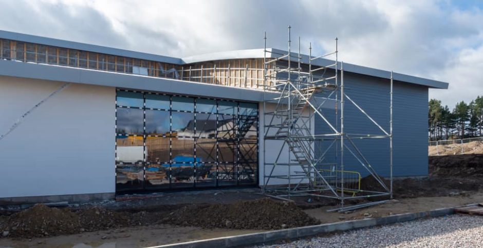 Banchory Sports Village is taking shape.