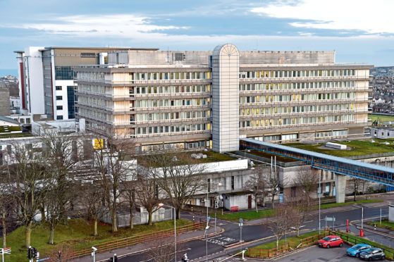 Aberdeen Royal Infirmary.