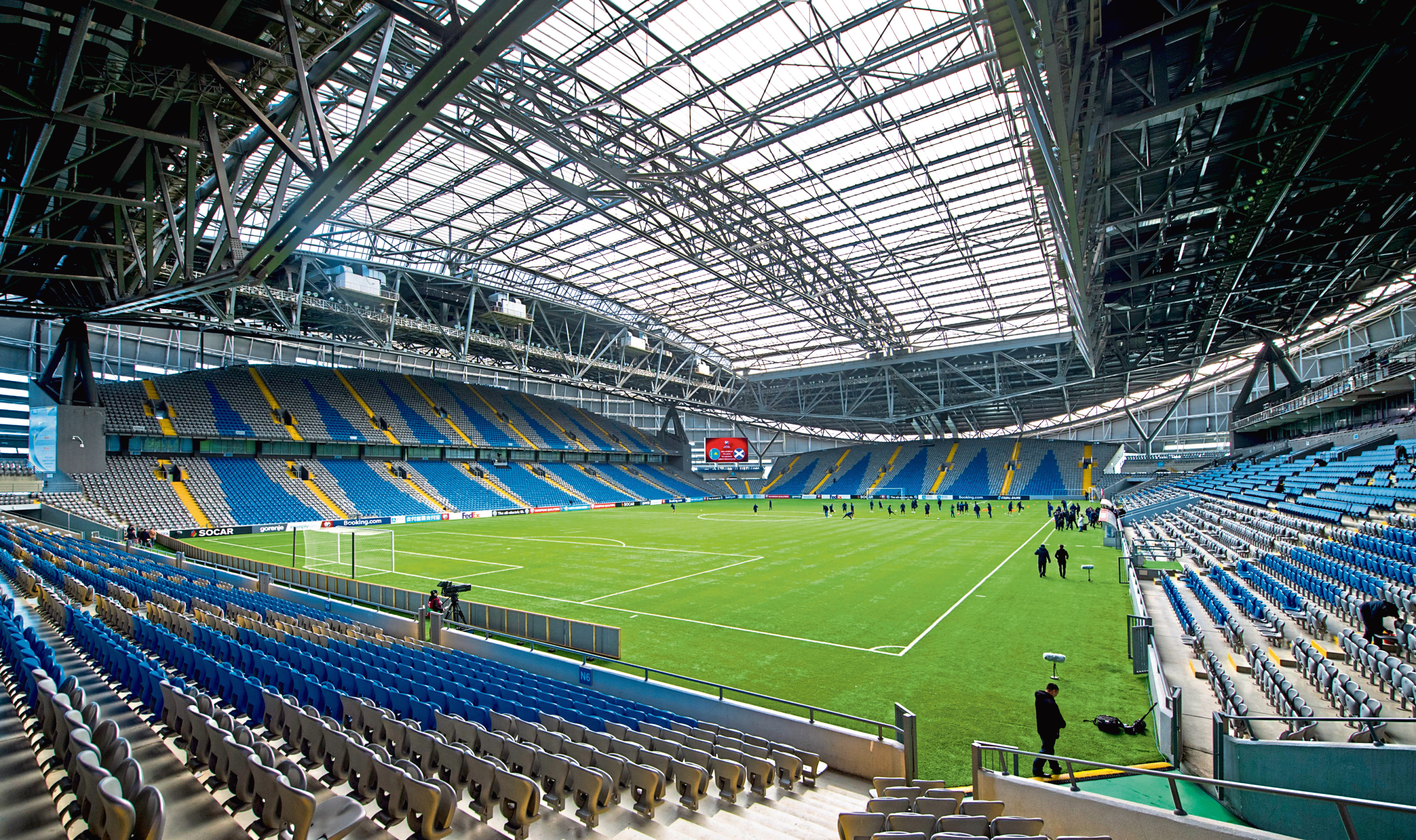 A general view of the Astana Stadium