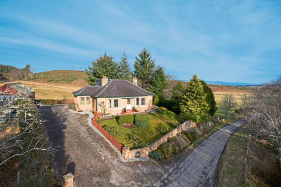 Glaick, Corry of Ardnagrask, near Muir of Ord is on the market at offers over £410,000.