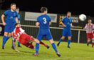 Gary McGowan scores for Formartine.
Picture by Jim Irvine