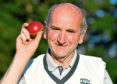 Inverurie Don Valley Cricket Club bowler John Jessiman. Picture by Kami Thomson