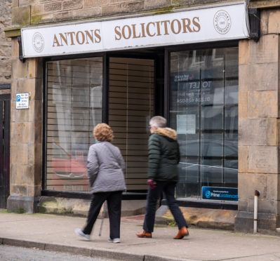 Antons in Buckie closed without warning.