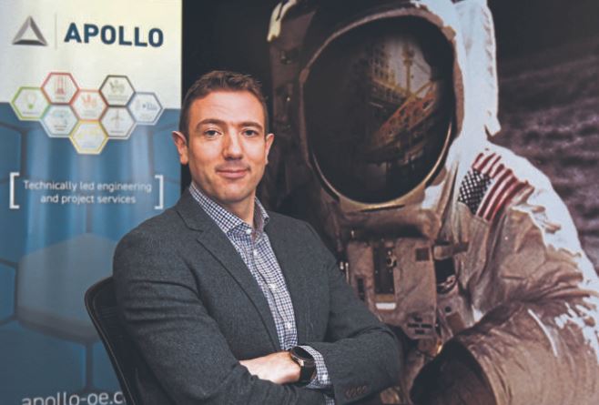 Ryan Menzies, managing director of Apollo Offshore Engineering