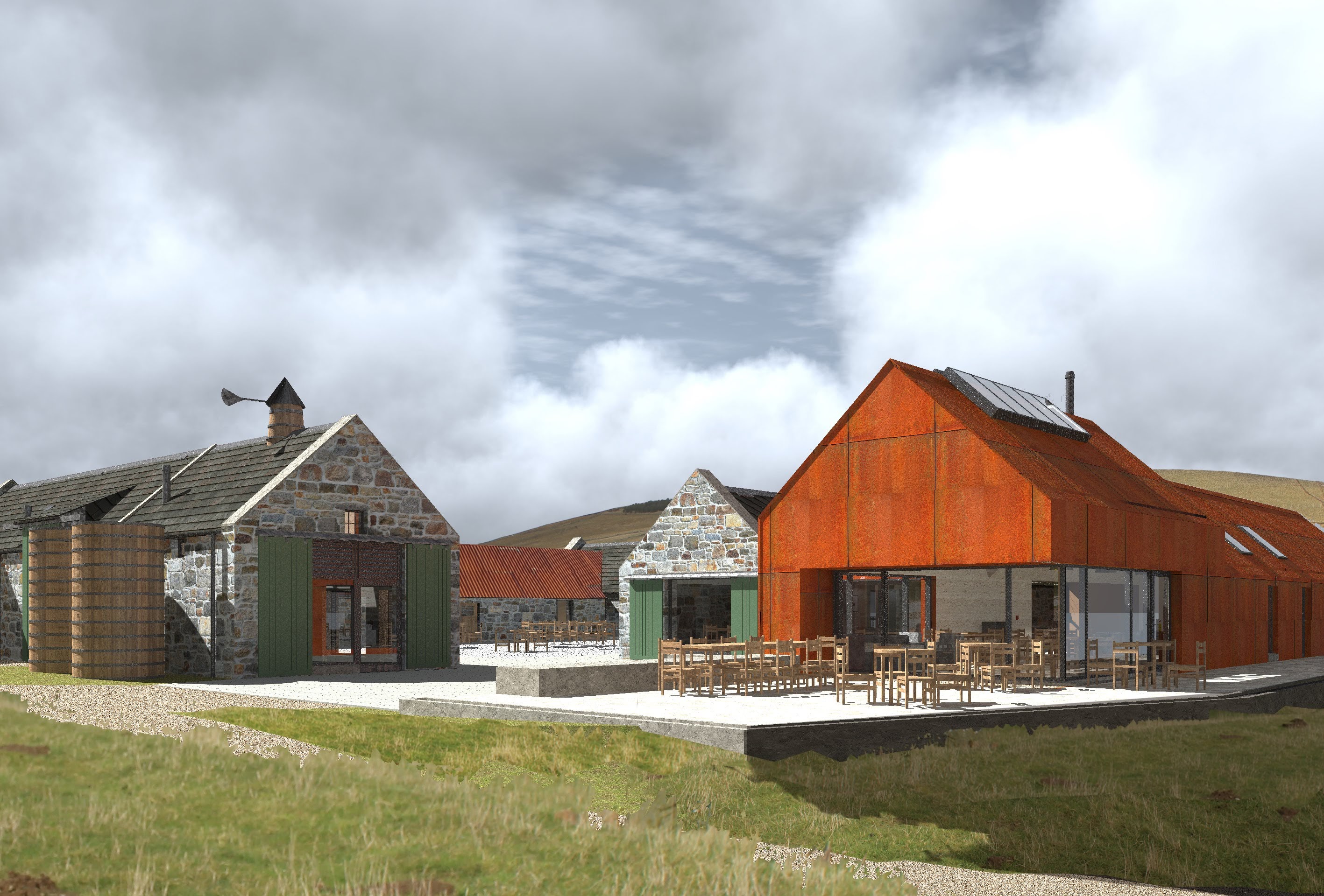 Architect's impression of the Heritage Centre
