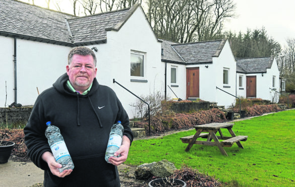 Aberdeenshire Council Jay Buckett, a B&B owner. 
Picture by Jim Irvine.