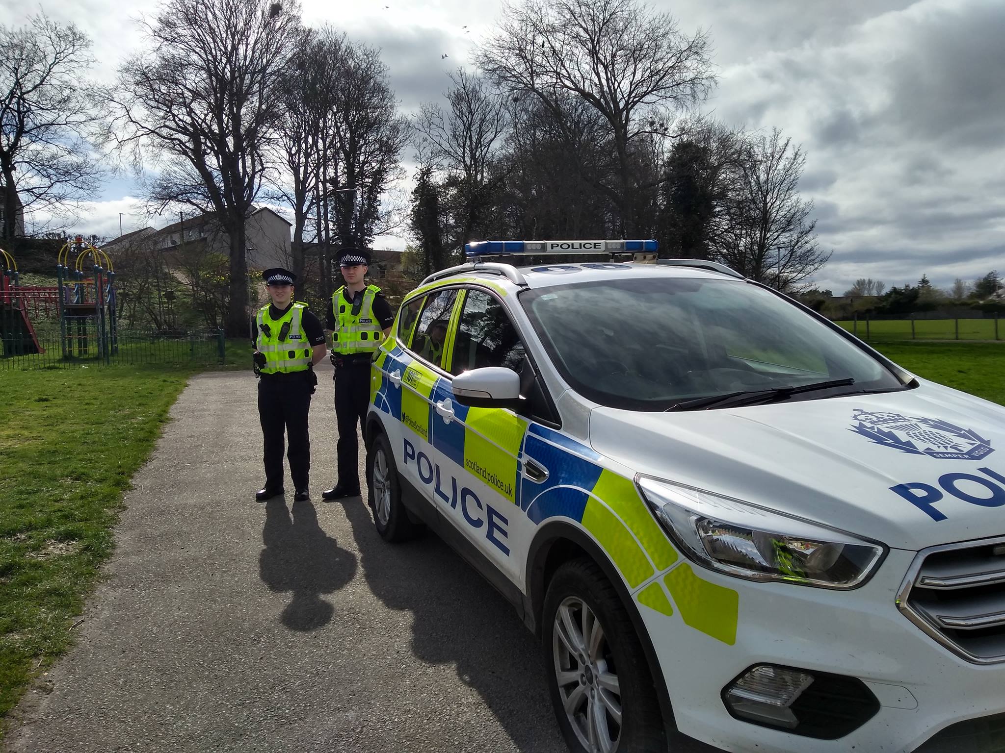 Police in Forres have stepped up patrols in the town.