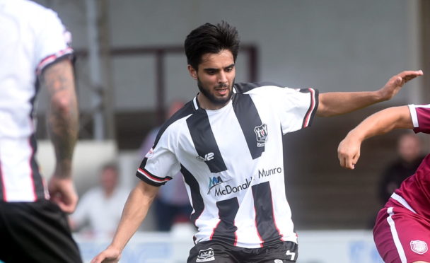 Former Elgin City midfielder Rabin Omar.