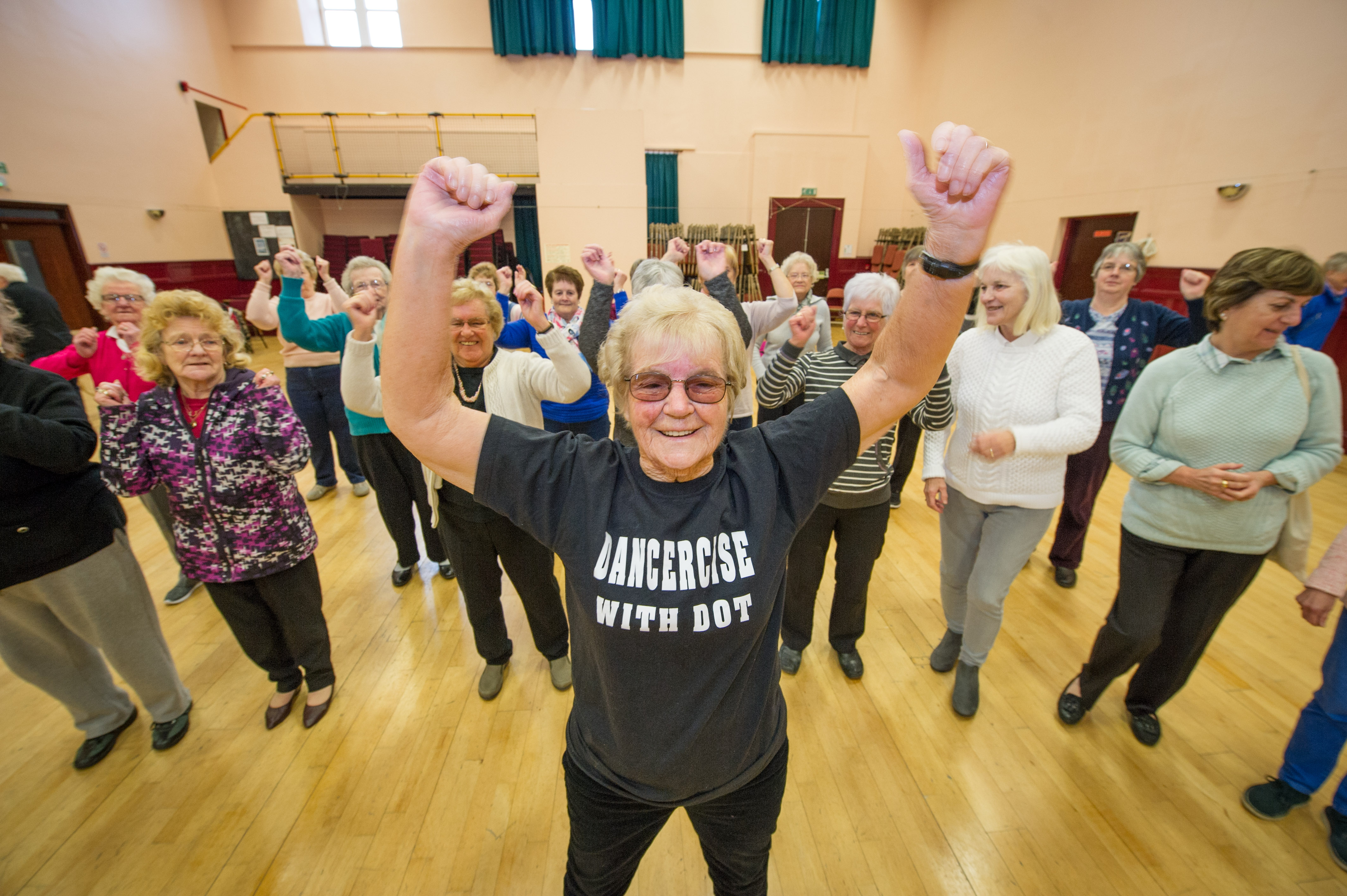 Dot Bremner runs dancing classes across Moray to raise money for charities.