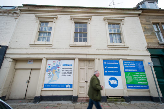 Acurrently unused building at 184 to 188 High Street, Elgin.
Picture by Jason Hedges