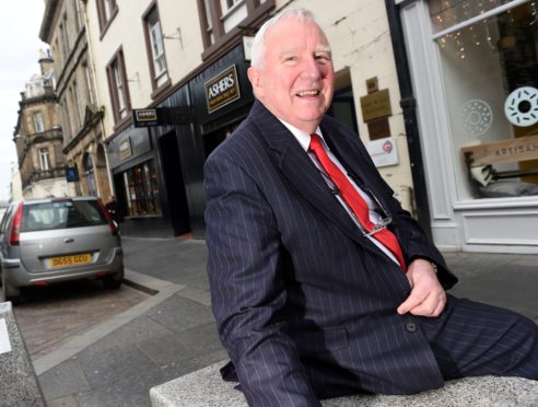 Inverness BID Manager Mike Smith at the current Ashers Bakery, shop which is moving from Church Street and is to be replaced by the new Brewdog pub. Picture by Sandy McCook