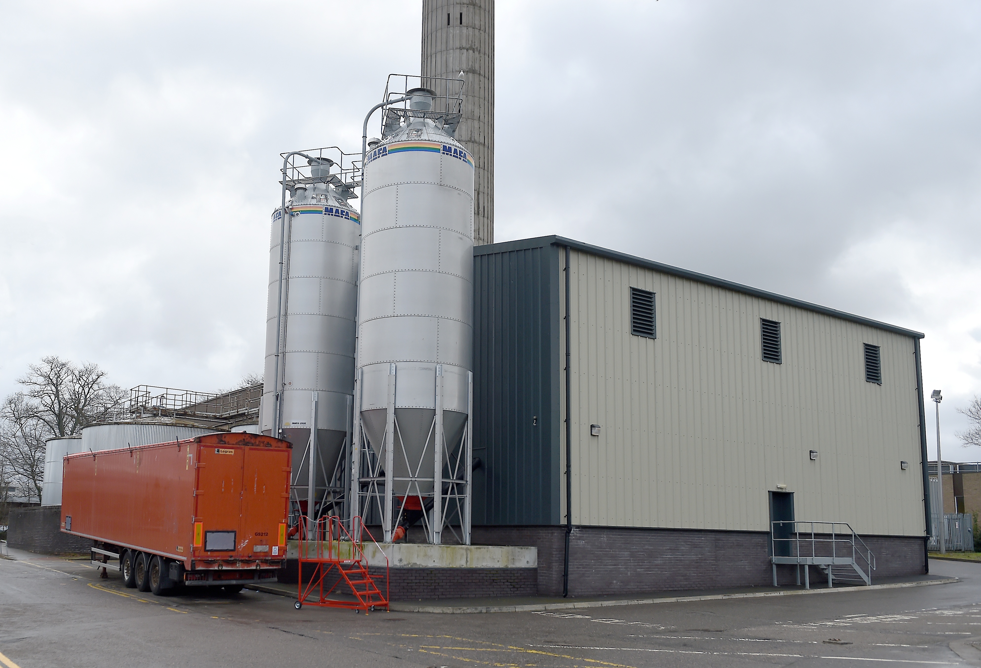 The biomass power plant at Raigmore Hospital, Inverness which is still not back in operation following an explosion in March 2015.