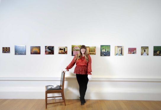 Young Scottish artist Samantha Cheevers, 23, whose paintings are inspired by exploring abandoned buildings has been named as the winner of the major art prize the Glenfiddich Residency Award.