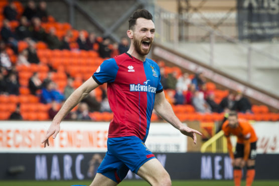 Caley Thistle midfielder Joe Chalmers