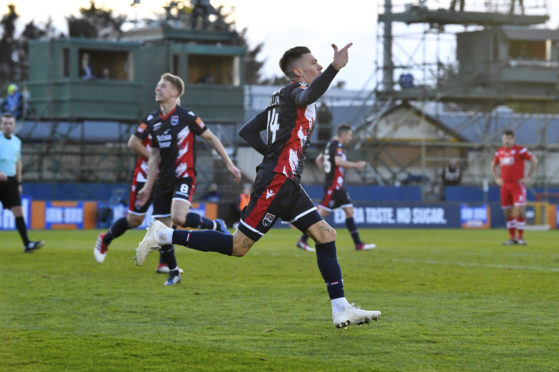 Josh Mullin scored two of County's three goals  in the final.