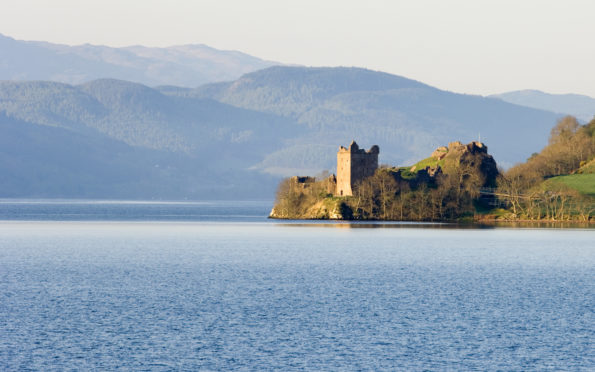 Three people fell into the waters at Loch Ness