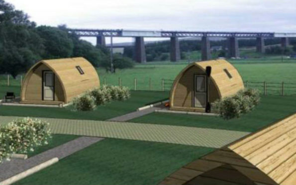 A design image of the pods.