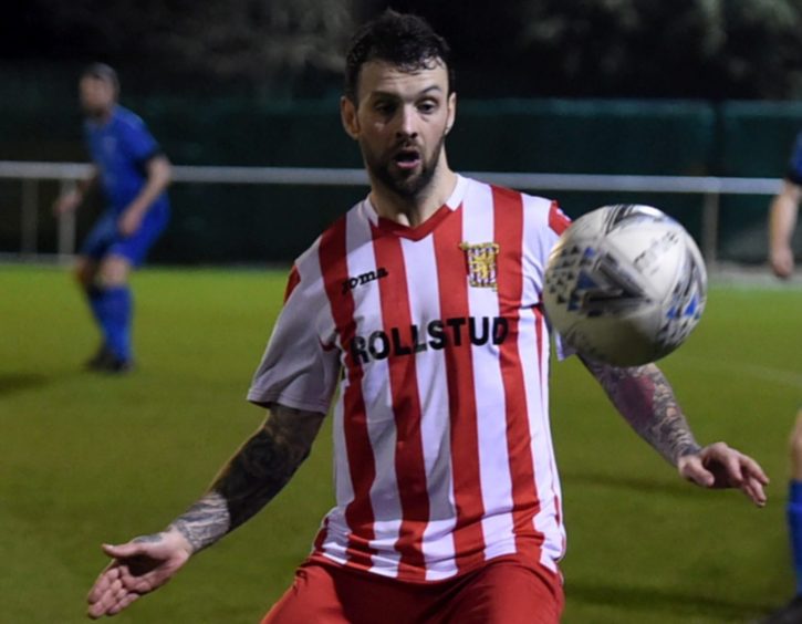 McGowan still had a year left on his Formartine United deal