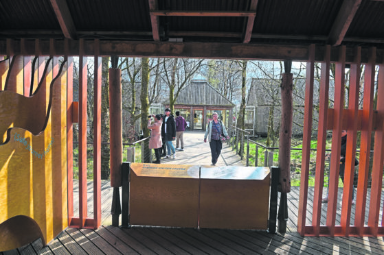 The Glencoe Visitor Centre.
Picture and video by Sandy McCook.