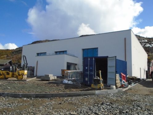Gairloch Museum was nearly ready in April